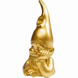 Figurka dekoracyjna GNOME 21 - złoty