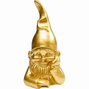Figurka dekoracyjna GNOME 21 - złoty