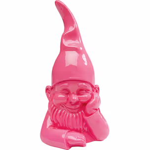 Figurka dekoracyjna GNOME 21 - różowy