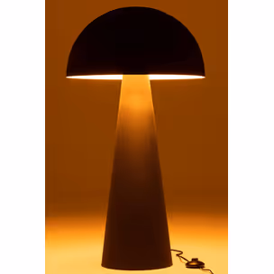 Lampa podłogowa MUSHROOM - czarny matowy