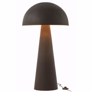 Lampa podłogowa MUSHROOM - czarny matowy