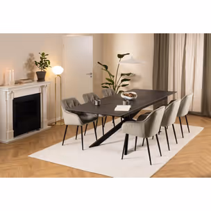 Stół rozkładany IRWINE 200/240x100 - czarny
