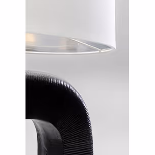 Lampa stołowa TUBE 79 - biały/czarny