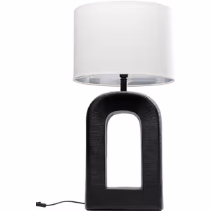 Lampa stołowa TUBE 79 - biały/czarny
