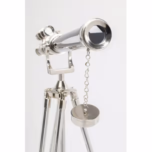 Teleskop dekoracyjny TELESCOPE - srebrny