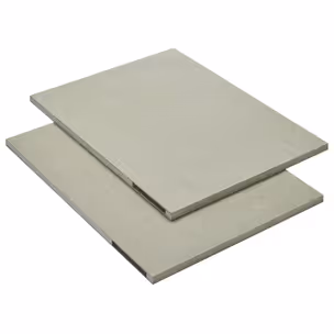 Zestaw 2 wyfrezowanych formatek MDF AVENTOS HKi z przekładkami / 60x45x1.9 cm