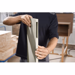 Zestaw 2 wyfrezowanych formatek MDF AVENTOS HKi z przekładkami / 60x45x1.9 cm