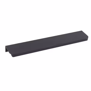 Uchwyt listwowy 3808 Czarny Mat / rozstaw 160 mm