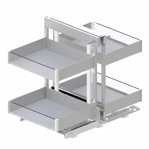 MAXIMA PURO Corner Comfort 800 prawy metal/szkło biały mat/bezbarwny