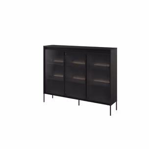 Witryna niska TREND TR-08 - czarny