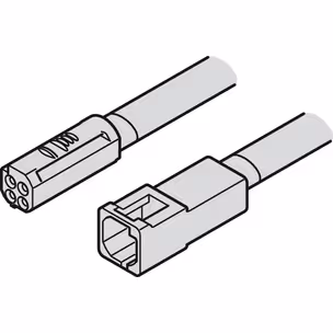 Przewód przedłużający LOOX5 Multi White / 3.5 A / 12 V / AWG 10 / dł. 2 m