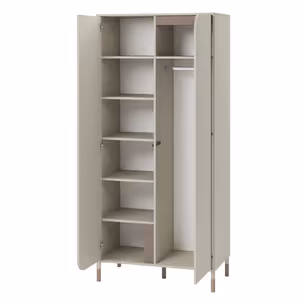 Szafa 2-drzwiowa dzielona HARMONY HR-01 - kaszmir