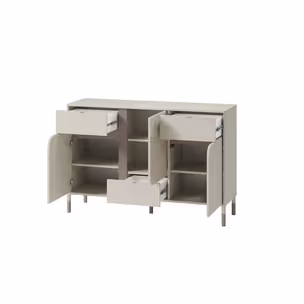Komoda 3-drzwiowa z szufladami HARMONY HR-06 - kaszmir