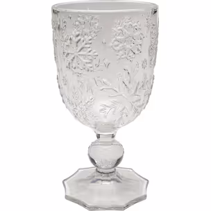 Kieliszek do wina ICE FLOWERS - transparentny