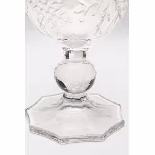 Kieliszek do wina ICE FLOWERS - transparentny