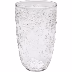 Szklanka wysoka ICE FLOWERS - transparentny