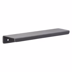 Uchwyt listwowy 2372 - antracyt stal nierdzewna / rozstaw 160 mm