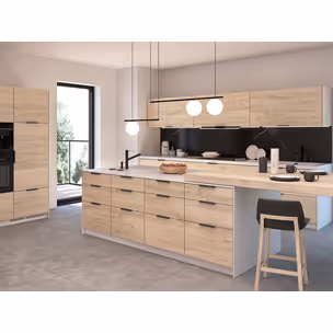 Uchwyt listwowy 2372 - antracyt stal nierdzewna / rozstaw 160 mm