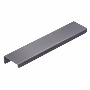 Uchwyt listwowy 2372 - antracyt stal nierdzewna / rozstaw 160 mm
