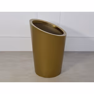 Donica metalowa 88222 40x60 - szczotkowany złoty