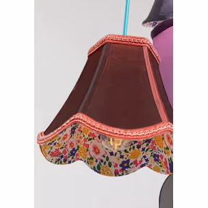 Lampa wisząca SALOON FLOWERS 9 - multikolor