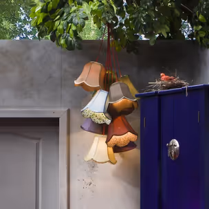 Lampa wisząca SALOON FLOWERS 9 - multikolor