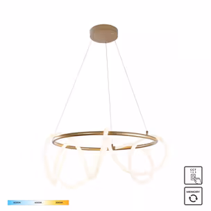 Lampa wisząca BALBO 20006PL-GD - złoty