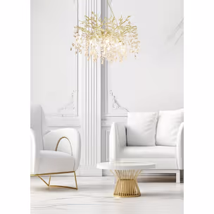 Lampa wisząca CINDY MD4115-1-EGN - złoty