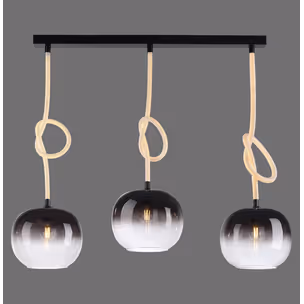 Lampa wisząca LUMA 2411-18 - czarny