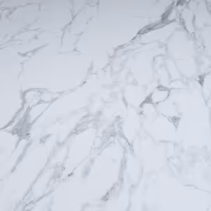 Stół MODIG 180x90 - biały marmur/czarny