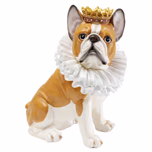 Figurka dekoracyjna KING DOG 29 - brązowy