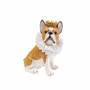 Figurka dekoracyjna KING DOG 29 - brązowy