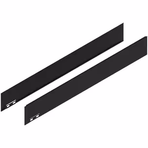 LEGRABOX Element dekoracyjny, wysokość M (90.5 mm), dł.=650 mm, prawy+lewy+czarny carb./carb.look*P/U: 20