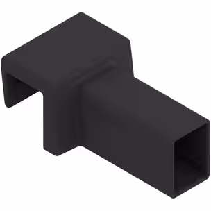Uchwyt relingu poprzecznego AMBIA-LINE do Legrabox Pure - czarny / wys. 23.5 mm
