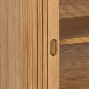 Komoda 2-drzwiowa LANGLEY 160 cm - dąb