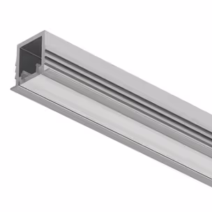 Profil wpuszczany LOOX5 1104 do taśm LED 8 mm - srebrny / gł. 12 mm / dł. 300 cm