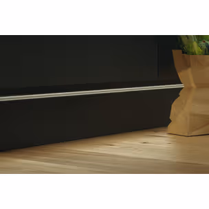Profil wpuszczany LOOX5 1104 do taśm LED 8 mm - srebrny / gł. 12 mm / dł. 300 cm