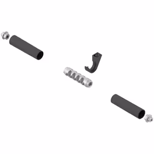 AVENTOS HL TOP do frontów nad korpusem, łącznik do stabilizacji poprzecznej, okrągła, długość: 80 mm+ciemnoszara*P/U: 1/20
