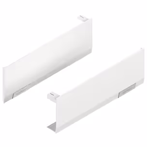 Zestaw zaślepek AVENTOS HF/HS/HL TOP, gładki, prawy+lewy+jedwabiście biały/inox*P/U: 1