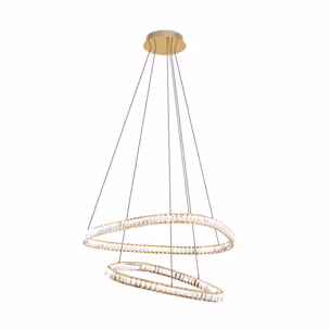 Lampa wisząca ATHESA MD3169-2-3GT - złoty