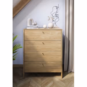 Komoda z szufladami COZY CZ-03 - dąb olejowany