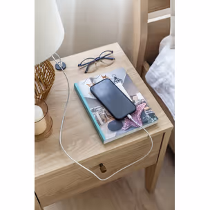 Stolik nocny z szufladą COZY CZ-05 - dąb olejowany