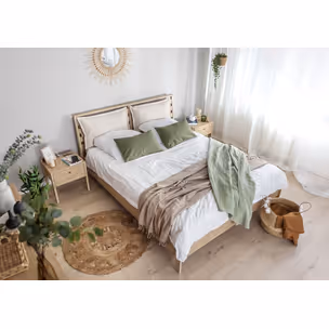 Stolik nocny z szufladą COZY CZ-05 - dąb olejowany