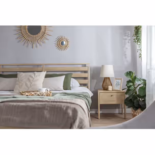 Stolik nocny z szufladą COZY CZ-05 - dąb olejowany