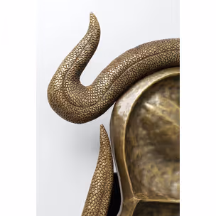 Kinkiet Snake 56x65 cm złoty