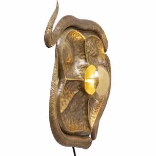 Kinkiet Snake 56x65 cm złoty