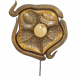 Kinkiet Snake 56x65 cm złoty