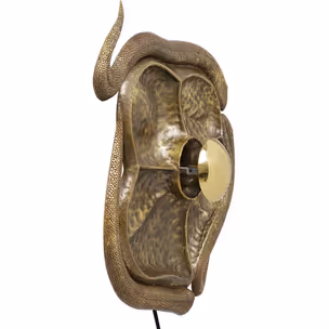 Kinkiet Snake 56x65 cm złoty