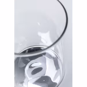 Szklanka ELECTRA 520 ml - transparentny/srebrny