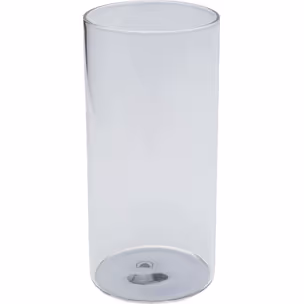 Szklanka ELECTRA 520 ml - transparentny/srebrny